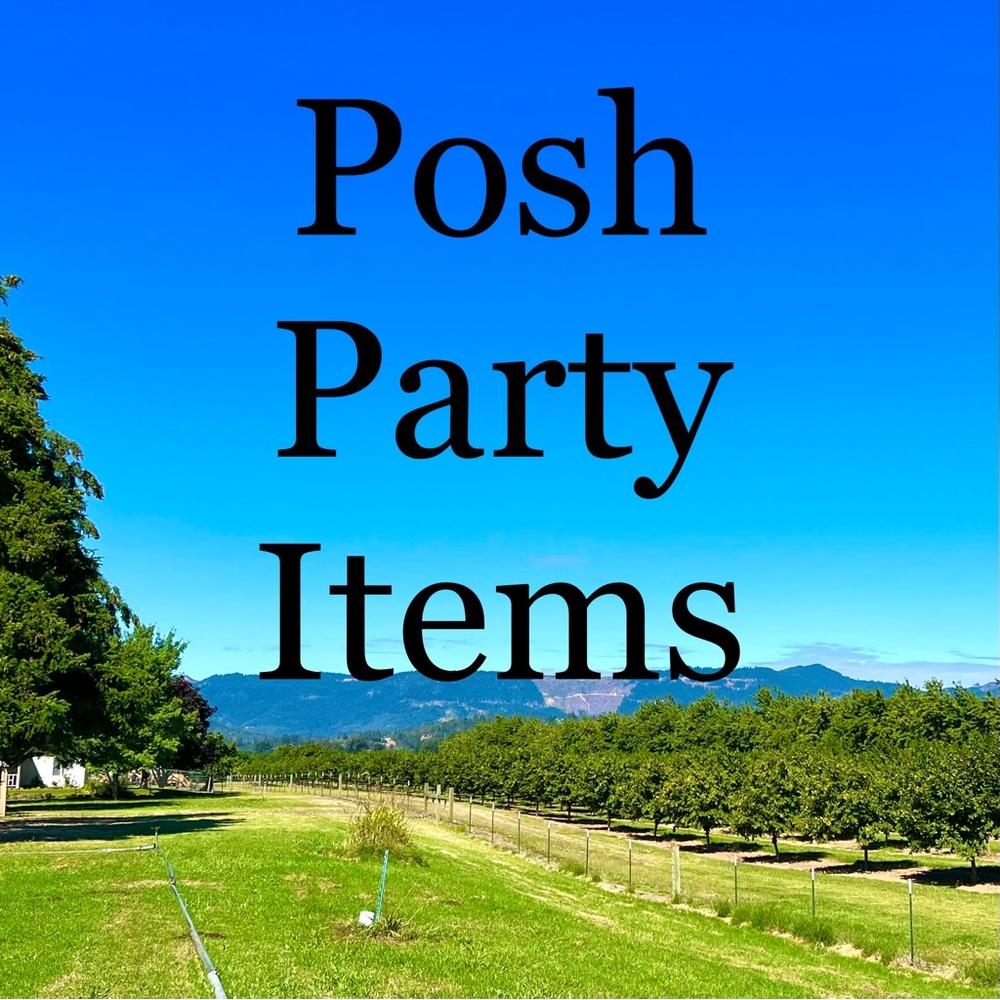 Posh Party category items from my closet…